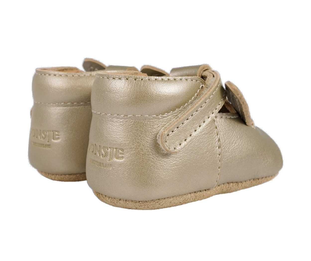 Donsje Baby Shoes Blinc | Bunny | Champagne Metallic Leather - (1039401) - MintMouse (Unicorner Concept Store)