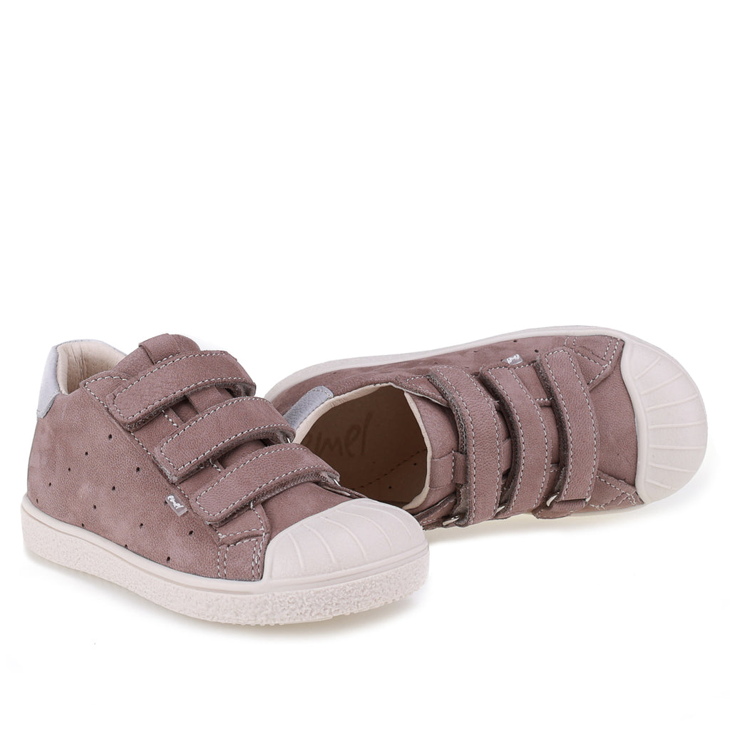 (2804-29 / 2805-29) Low Velcro sneakers Brown - MintMouse (Unicorner Concept Store)