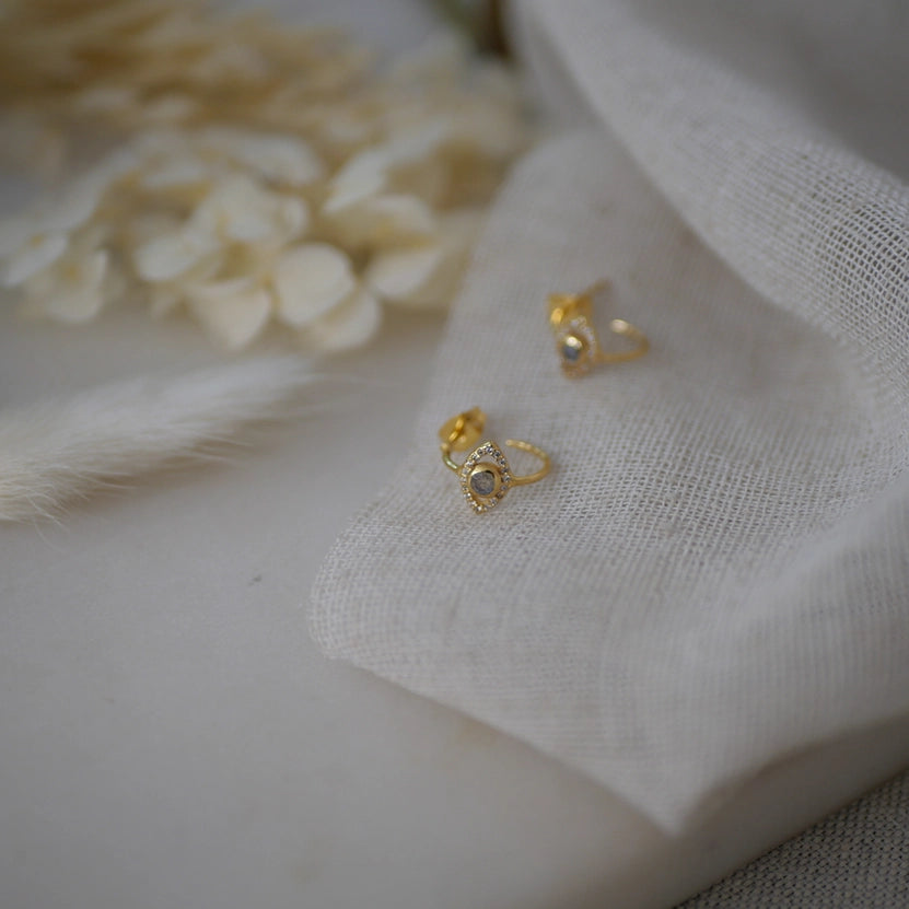Earrings Eye Chashmum