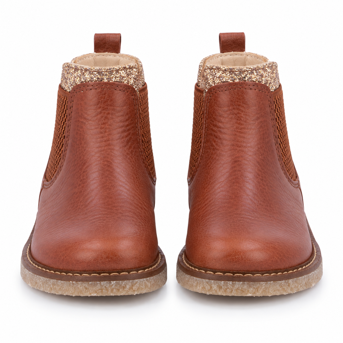 Light Brown Leather Boot (25656-B)
