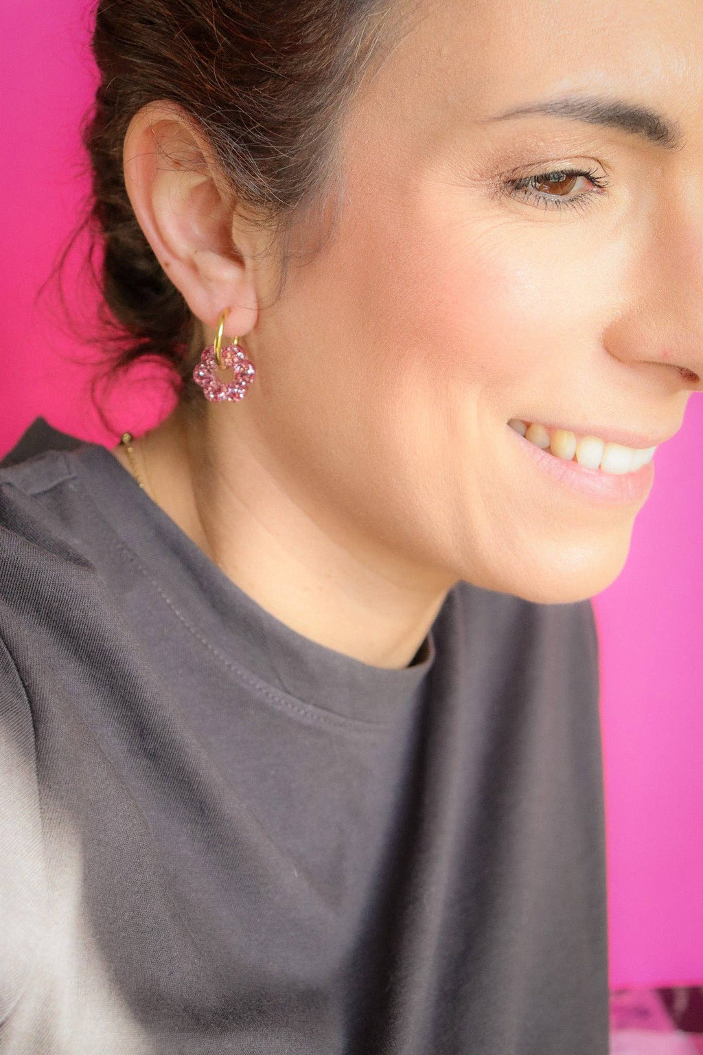 Isabelle Rose earrings: Resin flowers only x2 - MintMouse (Unicorner Concept Store)