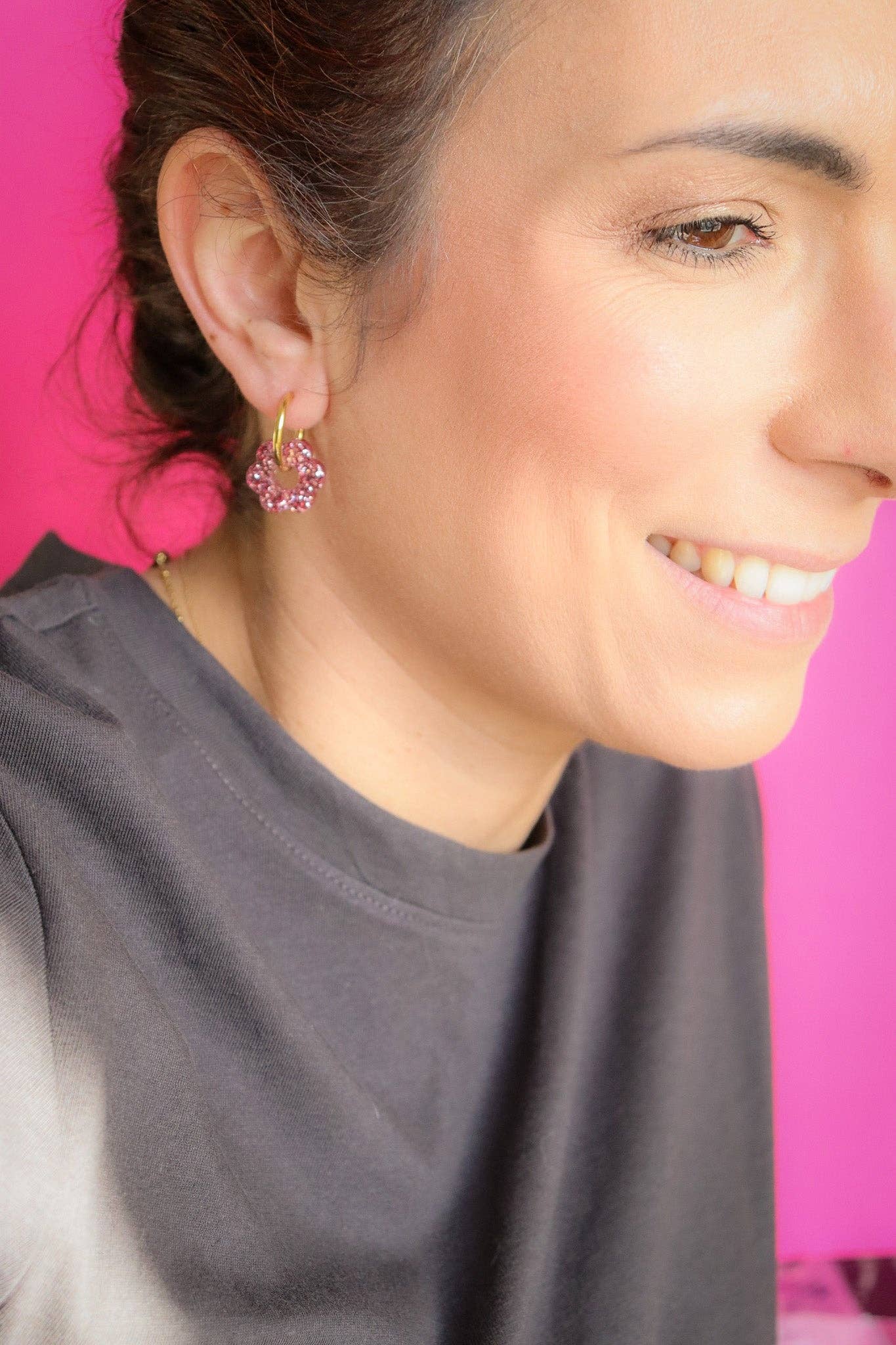 Isabelle Rose earrings: Resin flowers only x2 - MintMouse (Unicorner Concept Store)