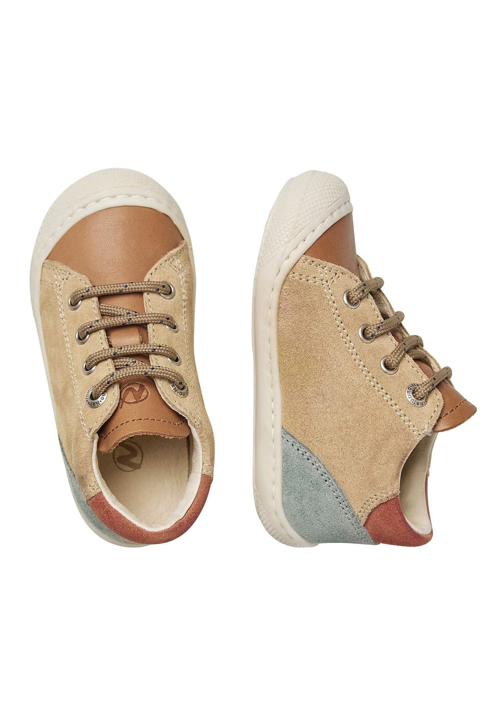 Naturino Romy Suede Brown - Sand - Olive - MintMouse (Unicorner Concept Store)