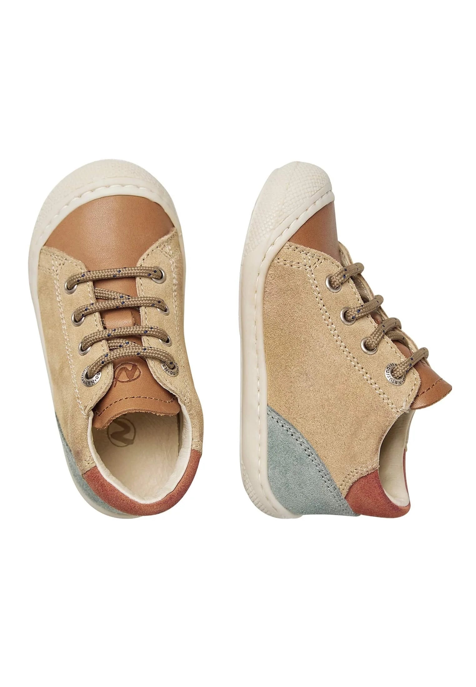 Naturino Romy Suede Brown - Sand - Olive - MintMouse (Unicorner Concept Store)