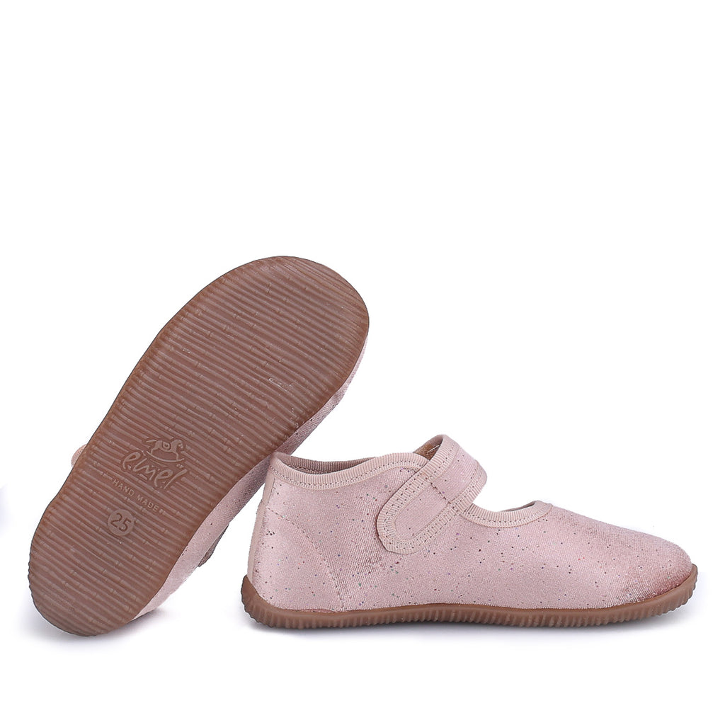 (EK4000D-1) Emel slippers - Pink Velvet