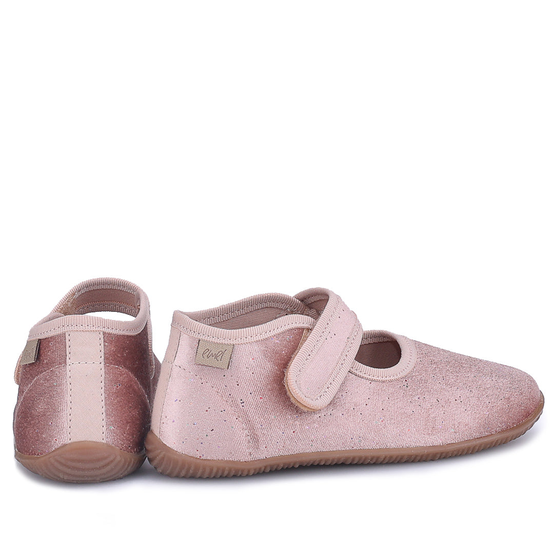 (EK4000D-1) Emel slippers - Pink Velvet