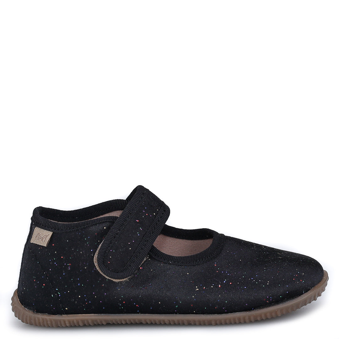 (EK4000D-2) Emel slippers - Black Velvet - MintMouse (Unicorner Concept Store)