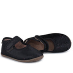 (EK4000D-2) Emel slippers - Black Velvet