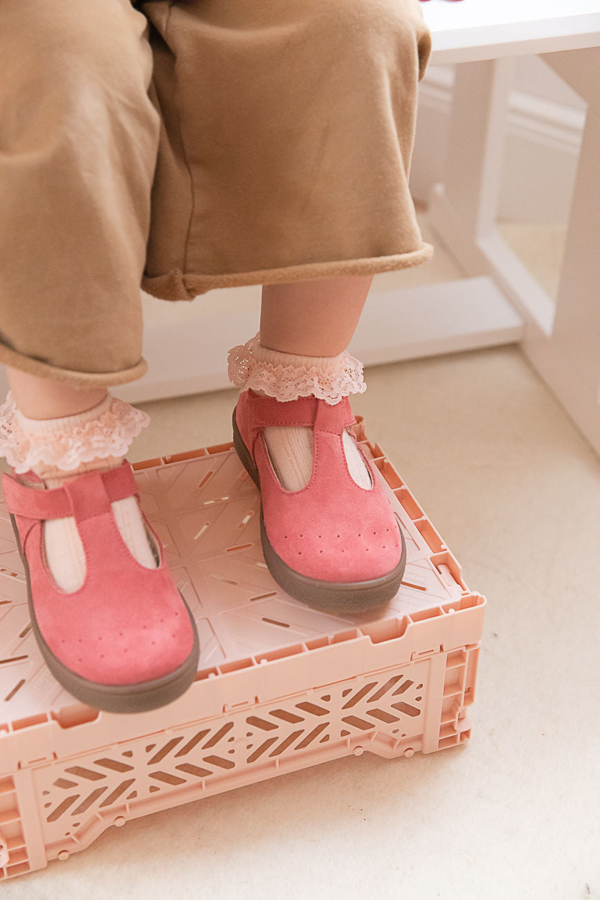 (2755-1) Emel balerina pink suede - MintMouse (Unicorner Concept Store)