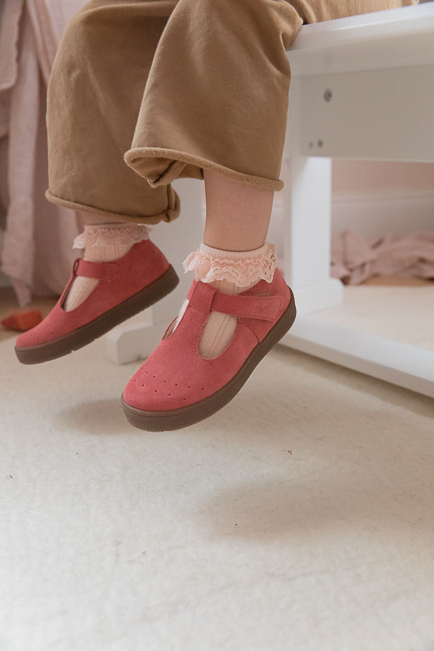 (2755-1) Emel balerina pink suede - MintMouse (Unicorner Concept Store)