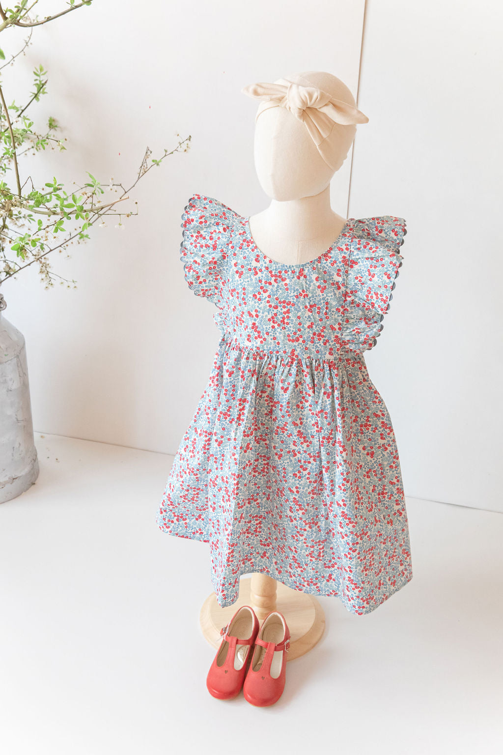 (2057G) Emel t-bar balerina red - MintMouse (Unicorner Concept Store)