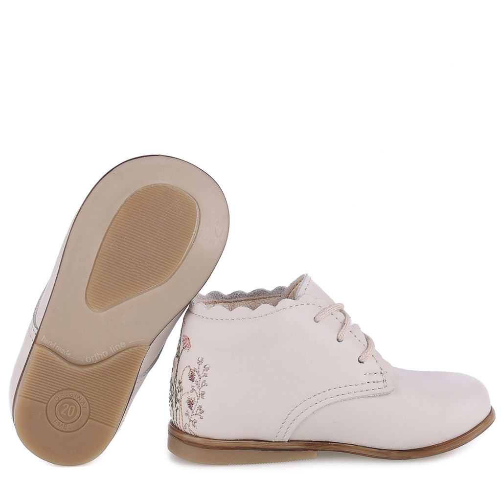 (1440D-3) Emel first shoes embroided flowers - MintMouse (Unicorner Concept Store)