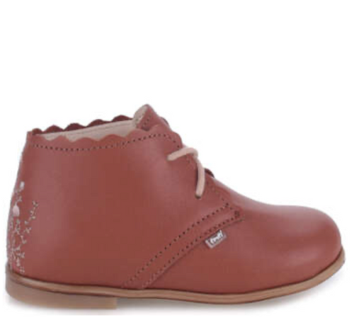 (1440D-4) Emel first shoes - embroided flowers - MintMouse (Unicorner Concept Store)