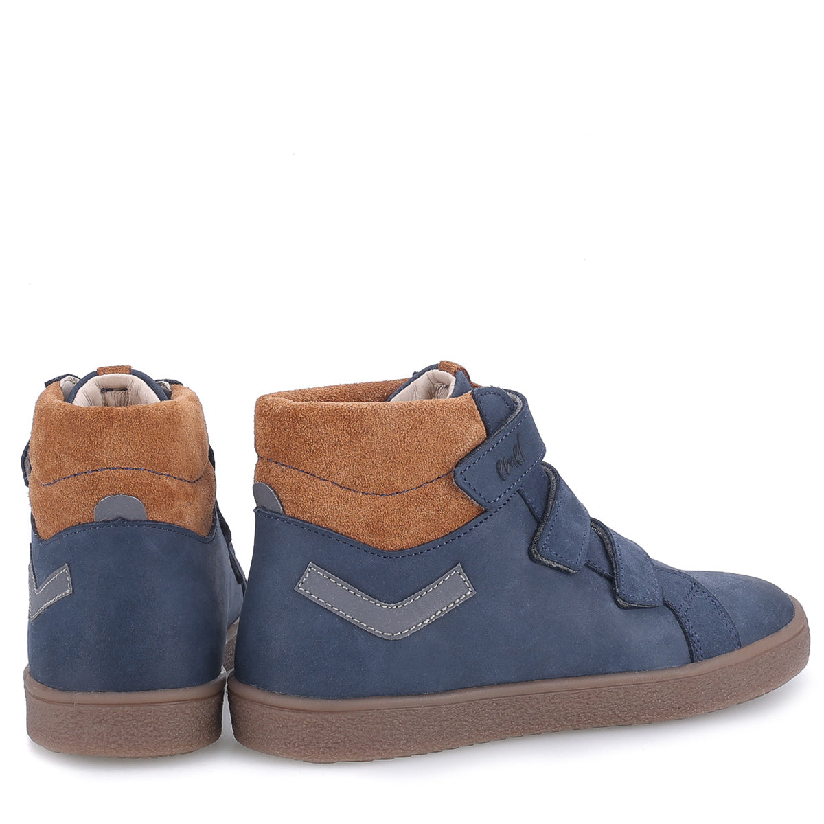 (2777A-1) Emel Blue velcro trainers - MintMouse (Unicorner Concept Store)