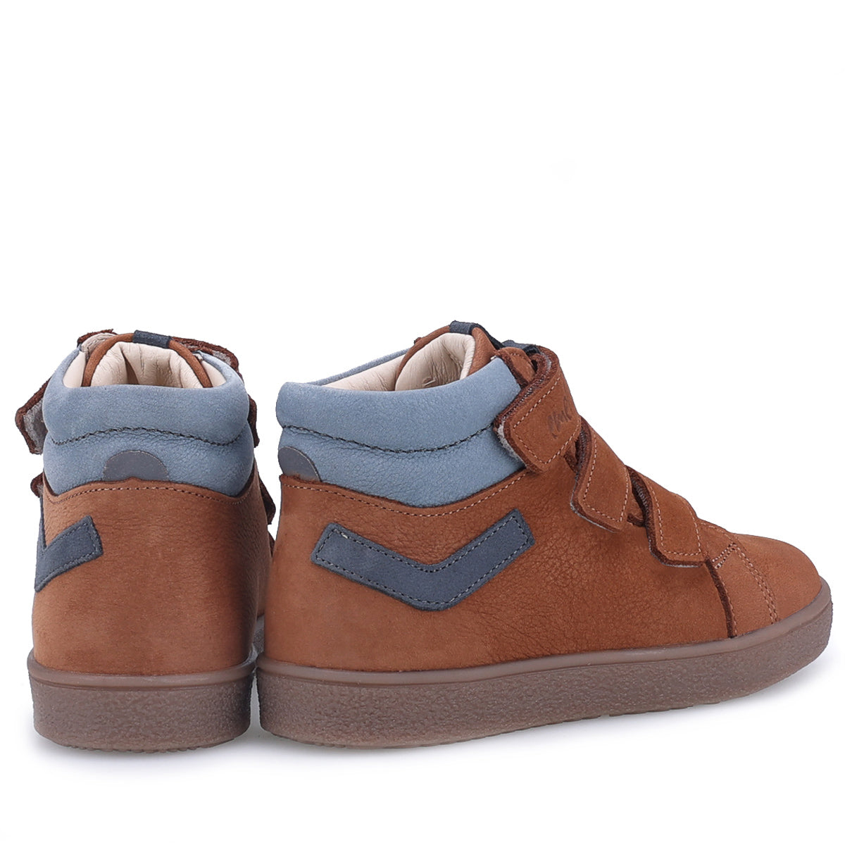 (2777A) Emel Brown velcro trainers - MintMouse (Unicorner Concept Store)