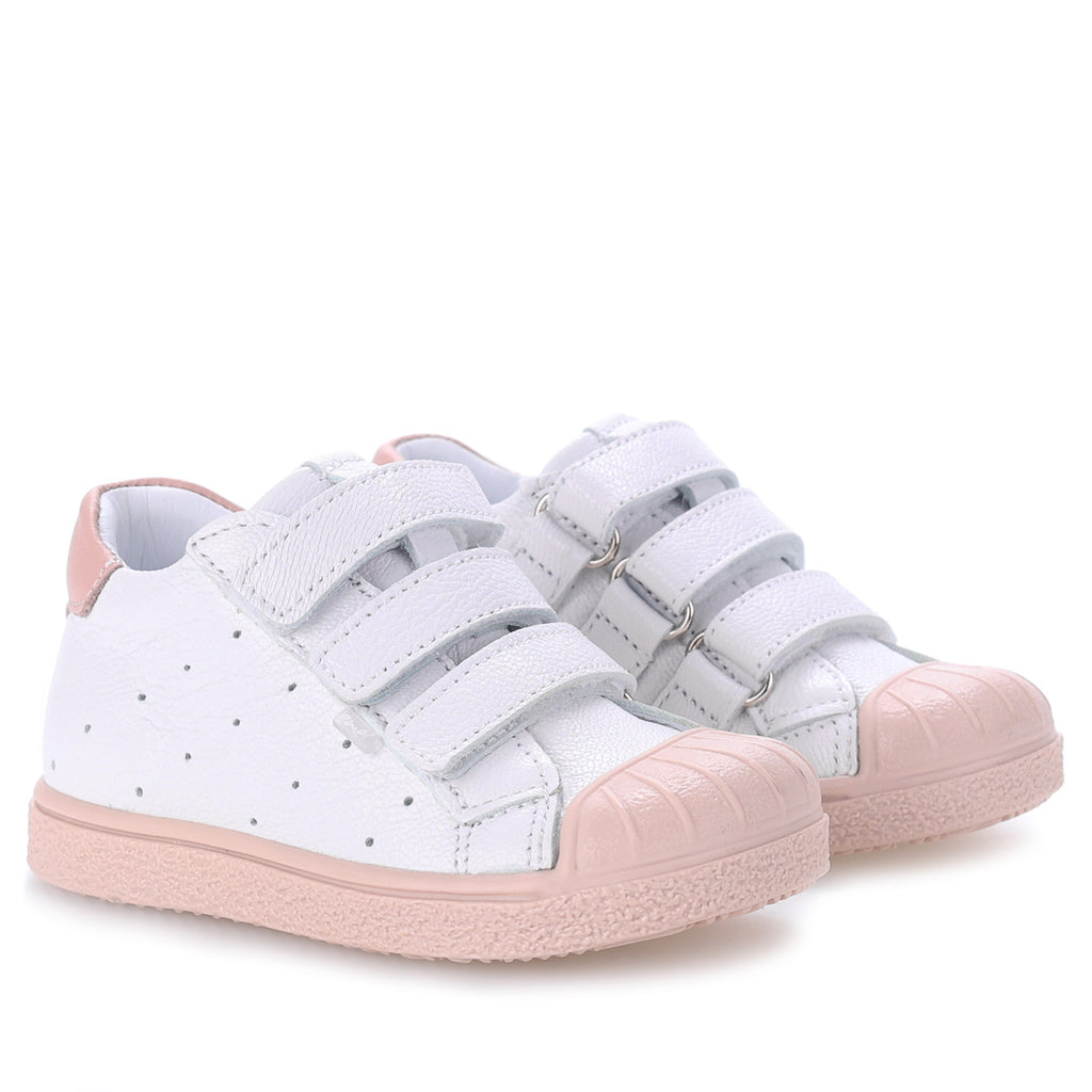 (2804-3/2805-3) Low Bumper Trainers White velcro - MintMouse (Unicorner Concept Store)