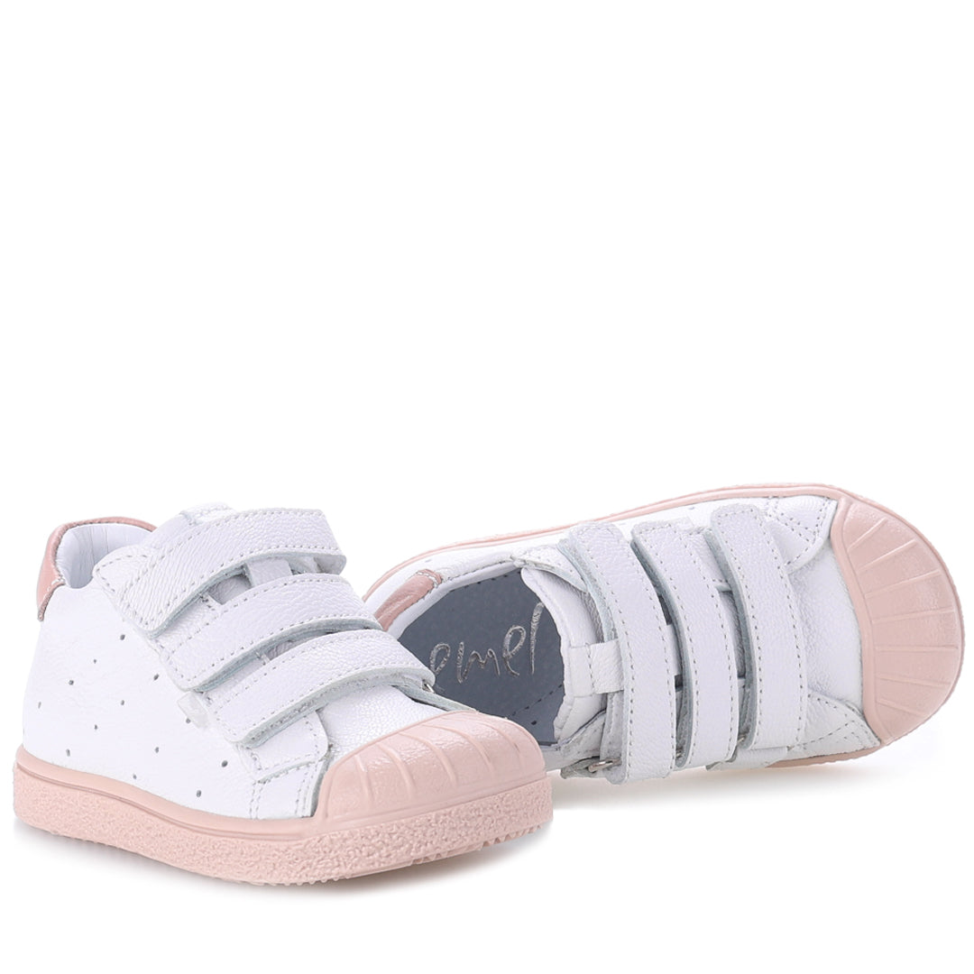(2804-3/2805-3) Low Bumper Trainers White velcro - MintMouse (Unicorner Concept Store)
