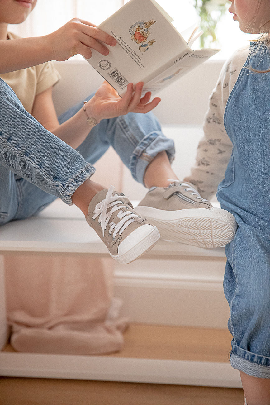 (2627F-1/2628F-1) Emel Trainers Grey - MintMouse (Unicorner Concept Store)