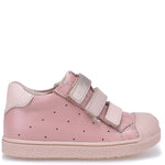 (2804-2/2805-2) Low Bumper Trainers Pink velcro
