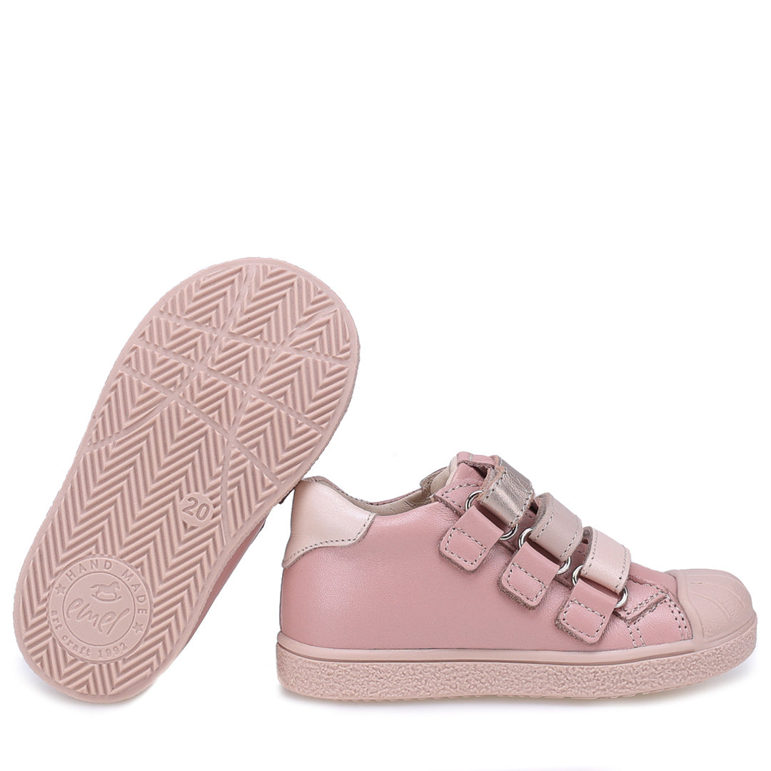 (2804-2/2805-2) Low Bumper Trainers Pink velcro - MintMouse (Unicorner Concept Store)