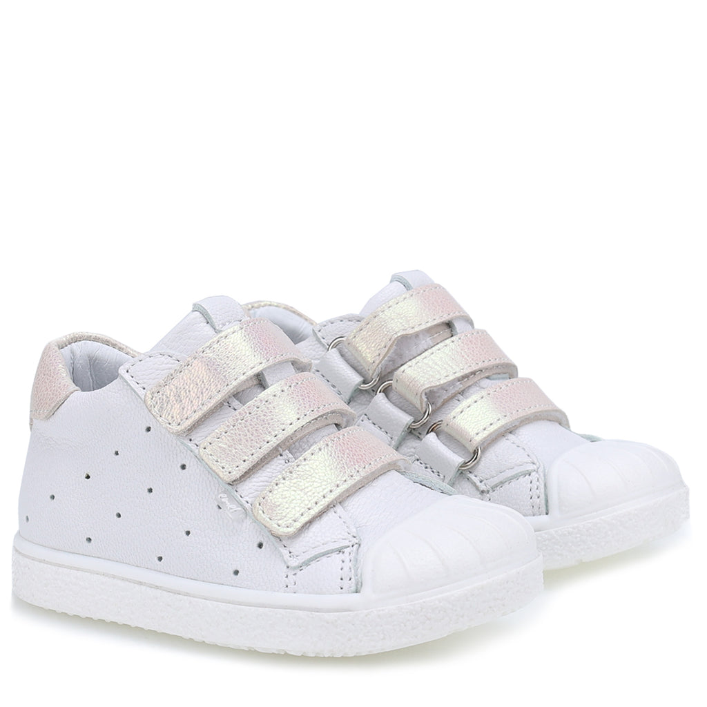 (2804-12/2805-12) Low Bumper Trainers White velcro - MintMouse (Unicorner Concept Store)