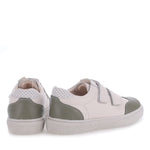 (2708D-28) Low Velcro sneakers Cream - khaki - MintMouse (Unicorner Concept Store)
