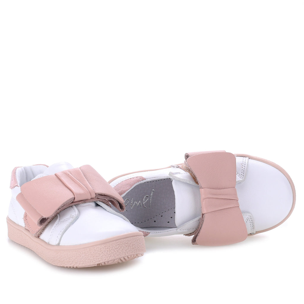 (2739-9) Low Velcro sneakers Pink bow - MintMouse (Unicorner Concept Store)