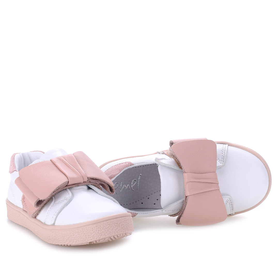 (2739-9) Low Velcro sneakers Pink bow - MintMouse (Unicorner Concept Store)