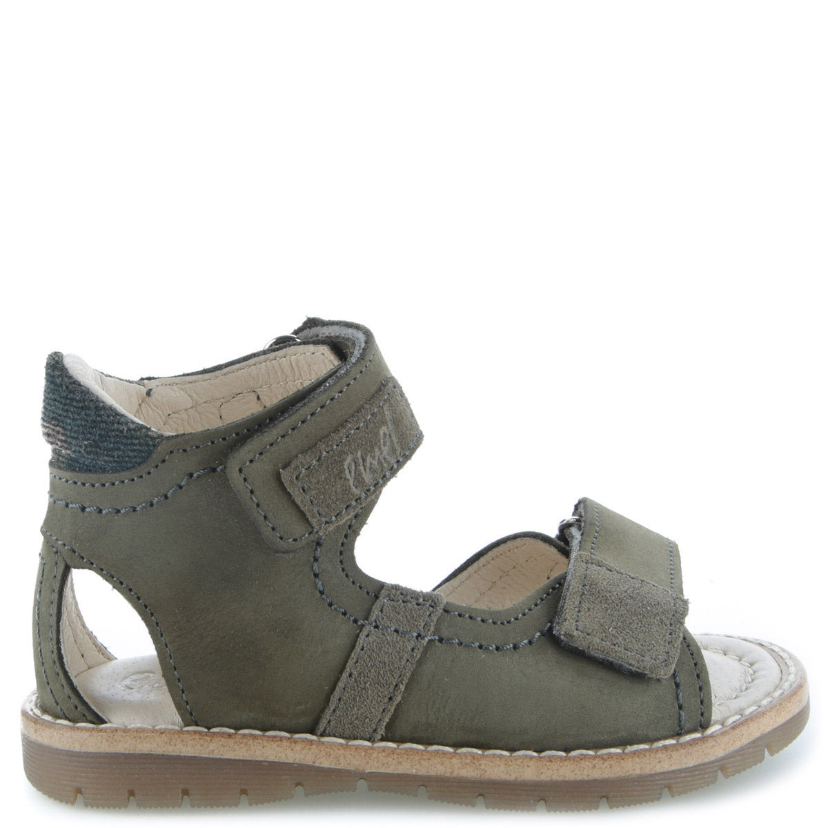 (2220-19) Emel Khaki first Sandals - MintMouse (Unicorner Concept Store)
