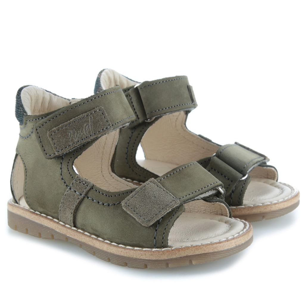 (2220-19) Emel Khaki first Sandals - MintMouse (Unicorner Concept Store)