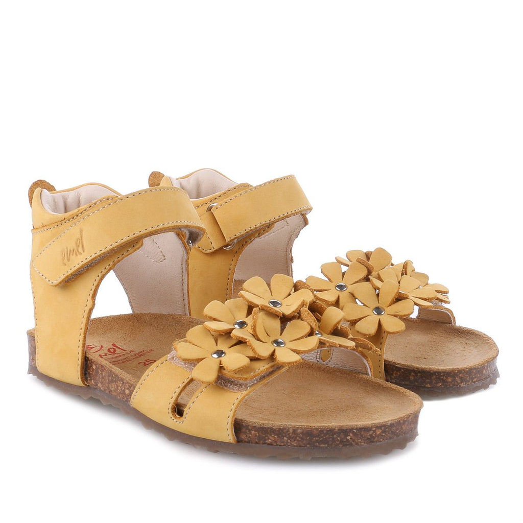 (2640D-11/2641D-11) Emel Yellow Flowers sandals - MintMouse (Unicorner Concept Store)