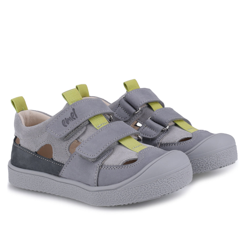 (2800A) Emel halfopen summer shoe grey - MintMouse (Unicorner Concept Store)