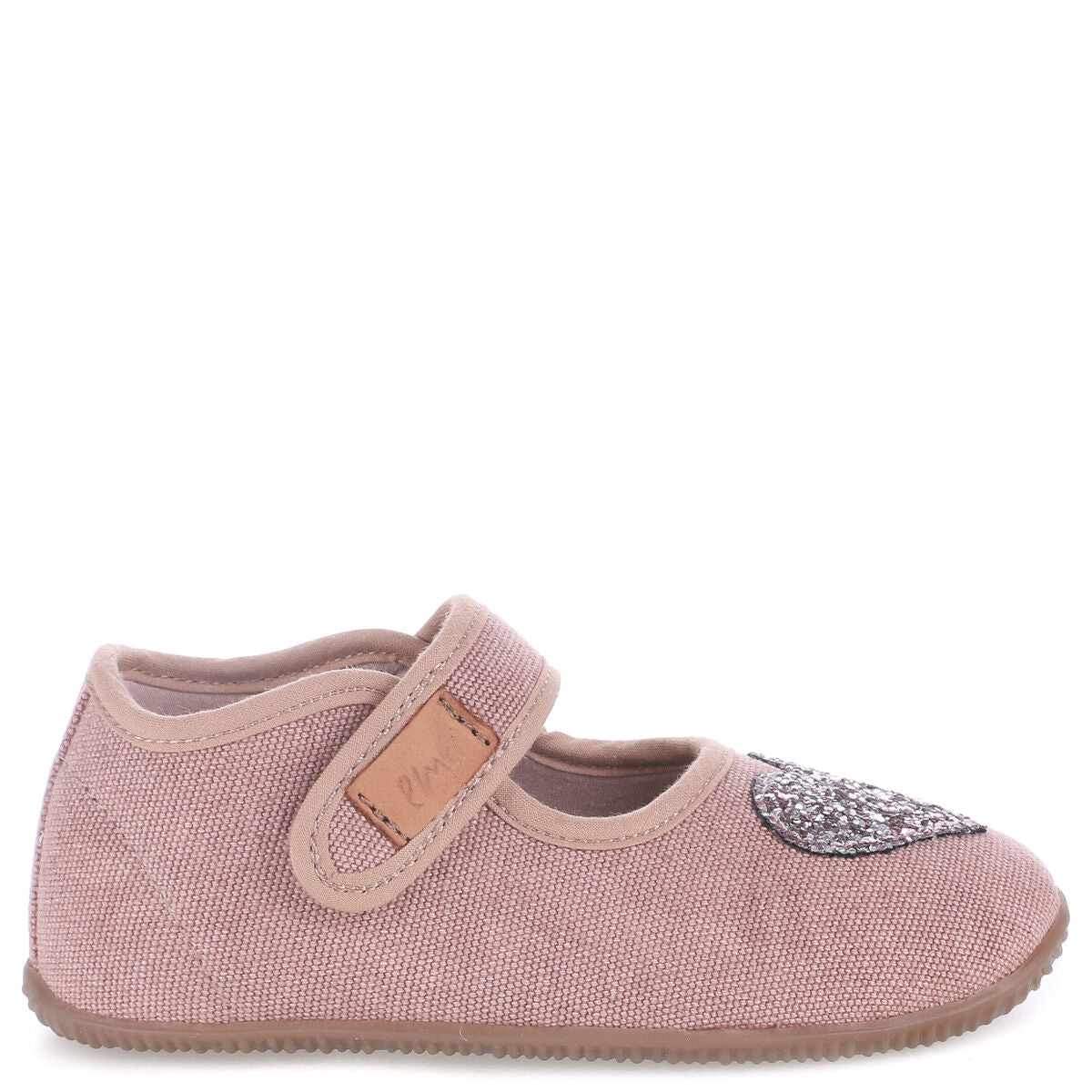 (EK4000-12) Emel slippers ballerina - Pink Sparkly heart - MintMouse (Unicorner Concept Store)