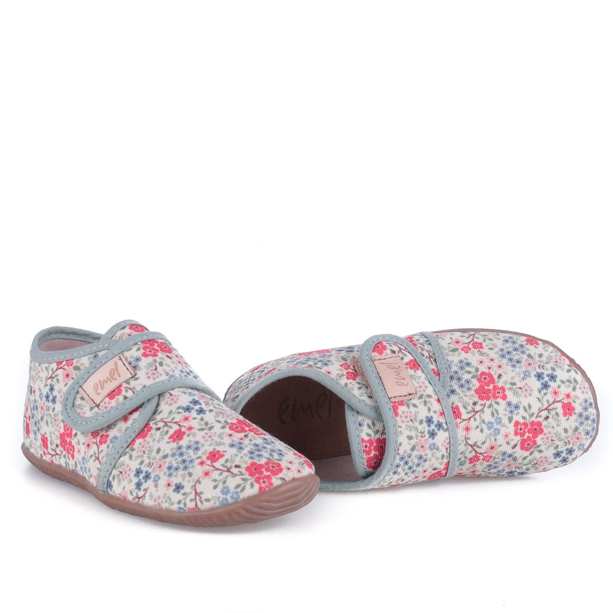 Emel slippers - Flowers EK5000B-2 - MintMouse (Unicorner Concept Store)