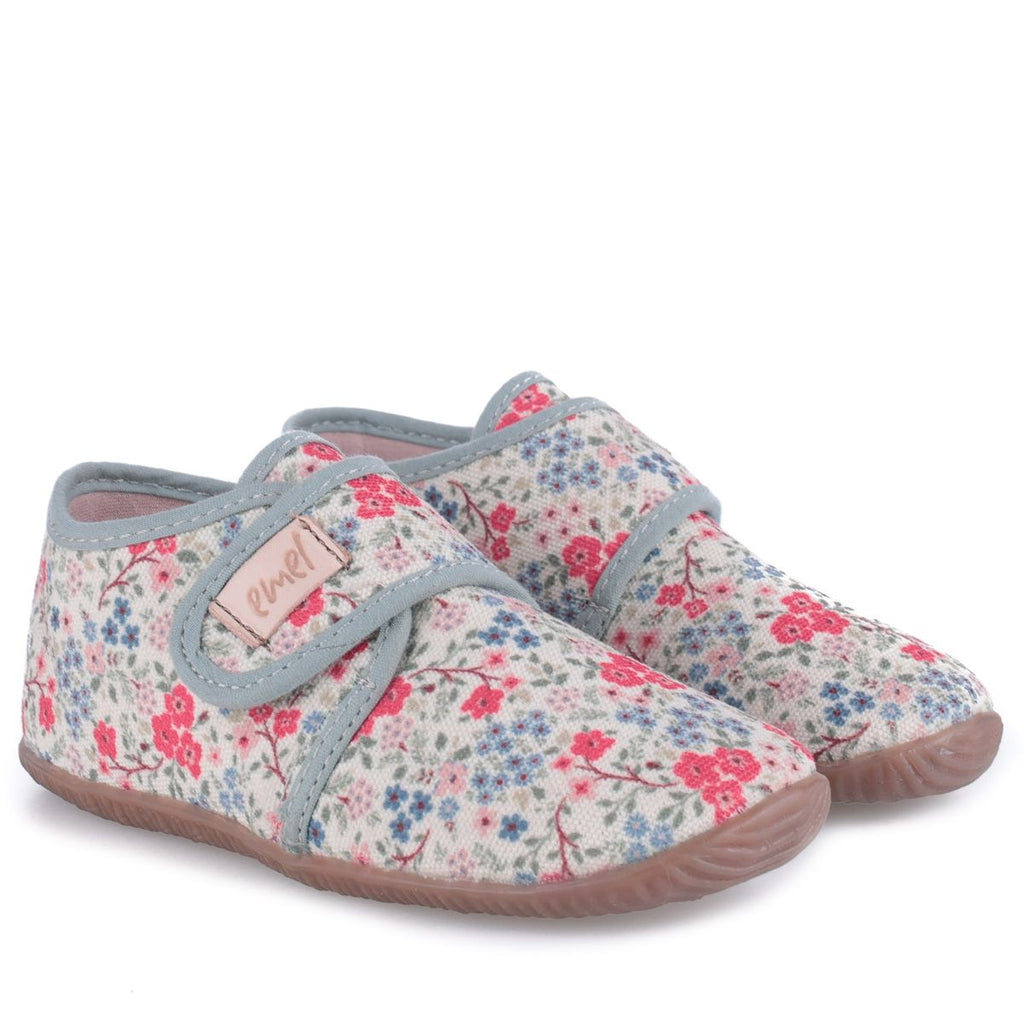 Emel slippers - Flowers EK5000B-2 - MintMouse (Unicorner Concept Store)