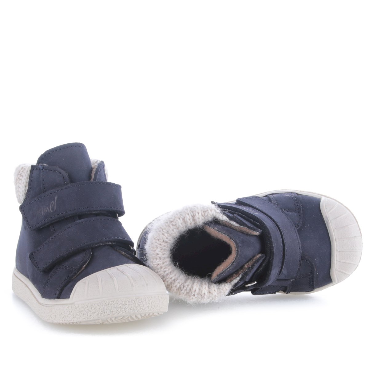 (EY2758-2) Emel winter velcro shoes - Blue navy - MintMouse (Unicorner Concept Store)