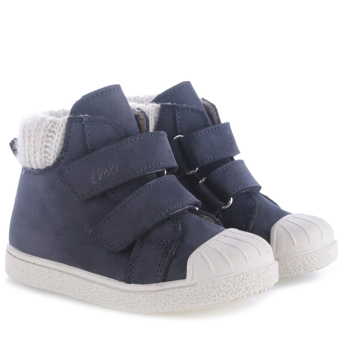 (EY2758-2) Emel winter velcro shoes - Blue navy - MintMouse (Unicorner Concept Store)