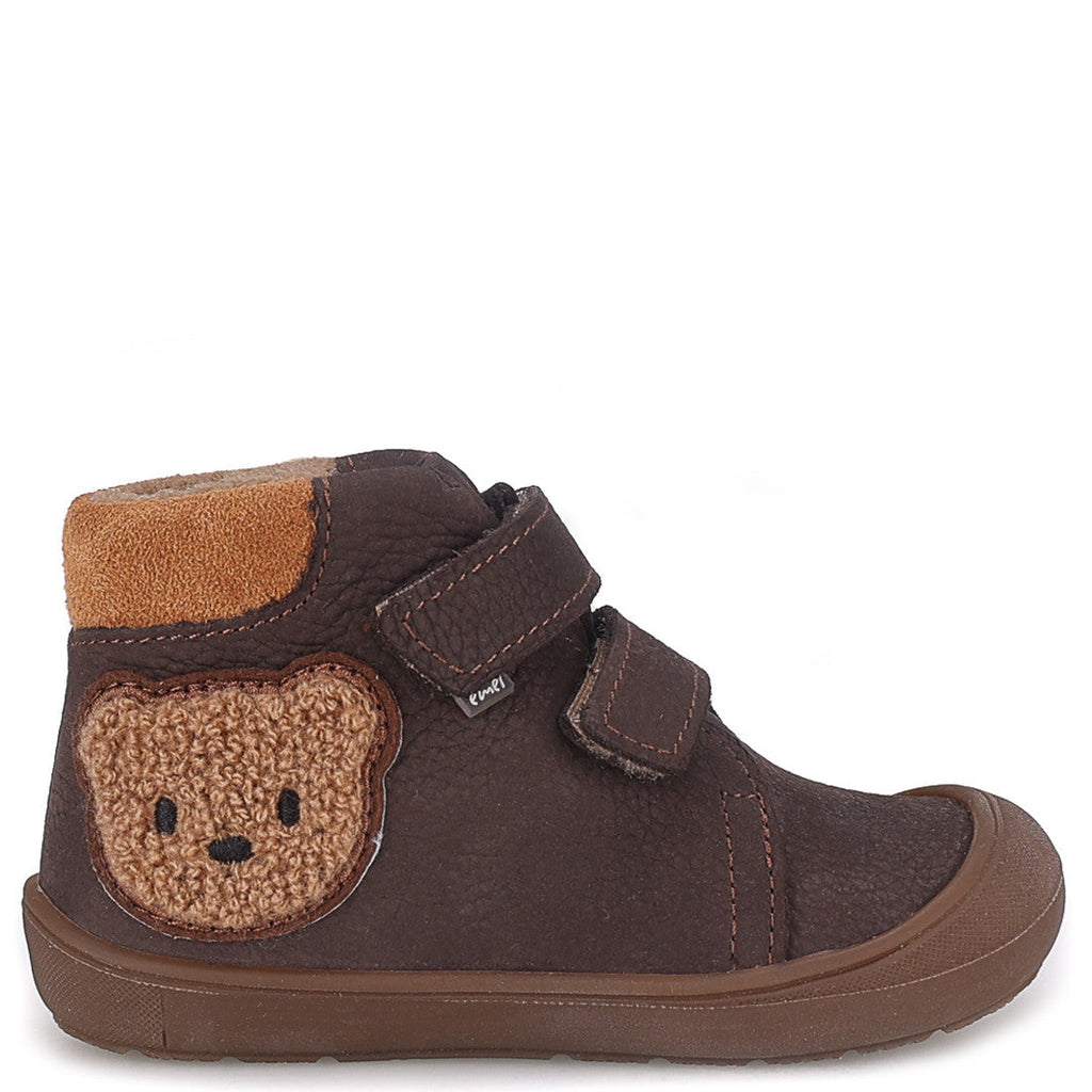 (EY2842-2) Emel Polar-lined Toddler Ankle Boots