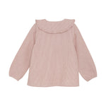 Girl's Shirt Stripe - Old Rose - MintMouse (Unicorner Concept Store)