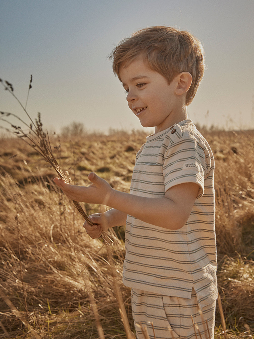 (230445) Shorts Stripes - Eggnog - MintMouse (Unicorner Concept Store)