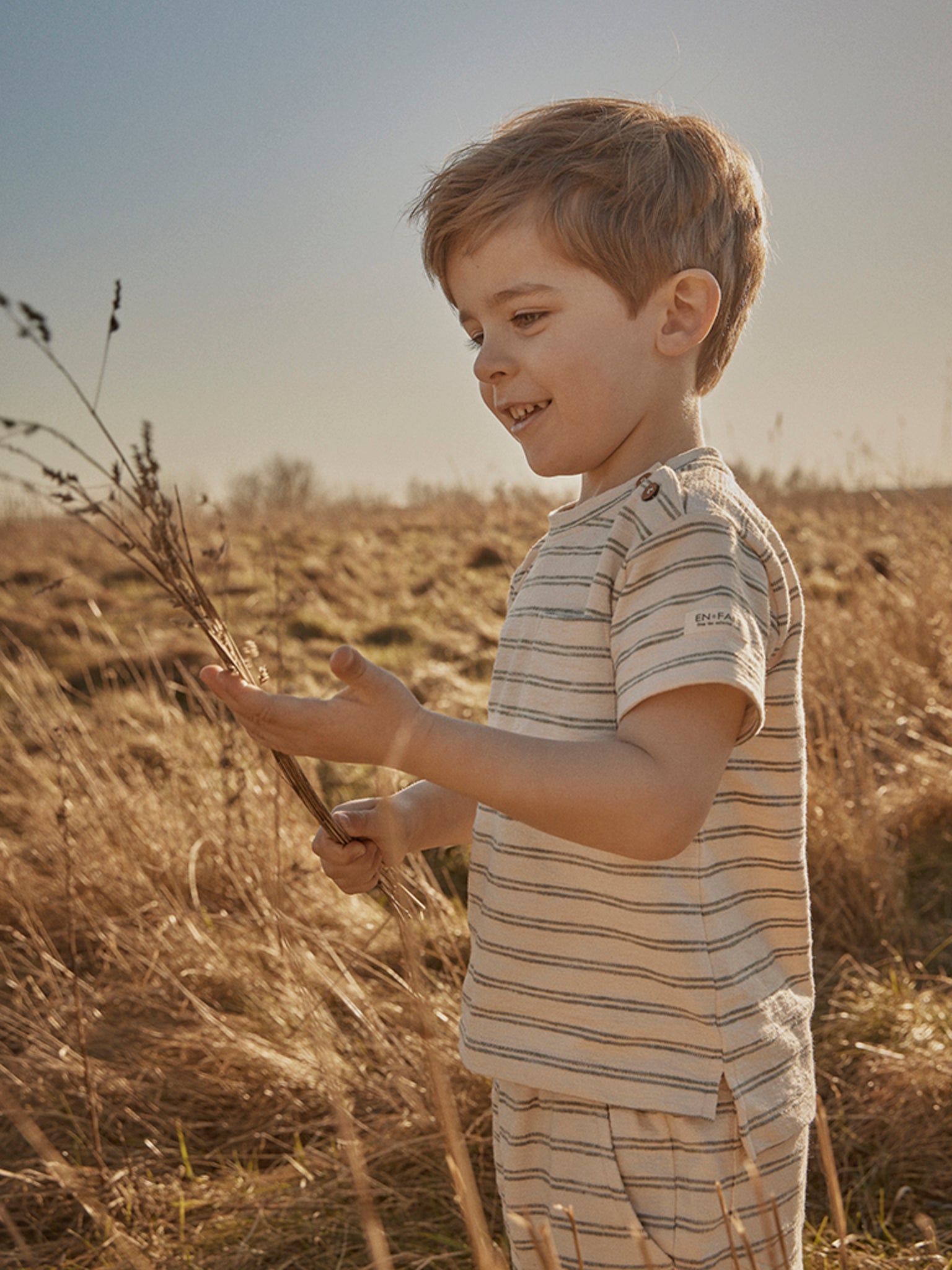 (230445) Shorts Stripes - Eggnog - MintMouse (Unicorner Concept Store)