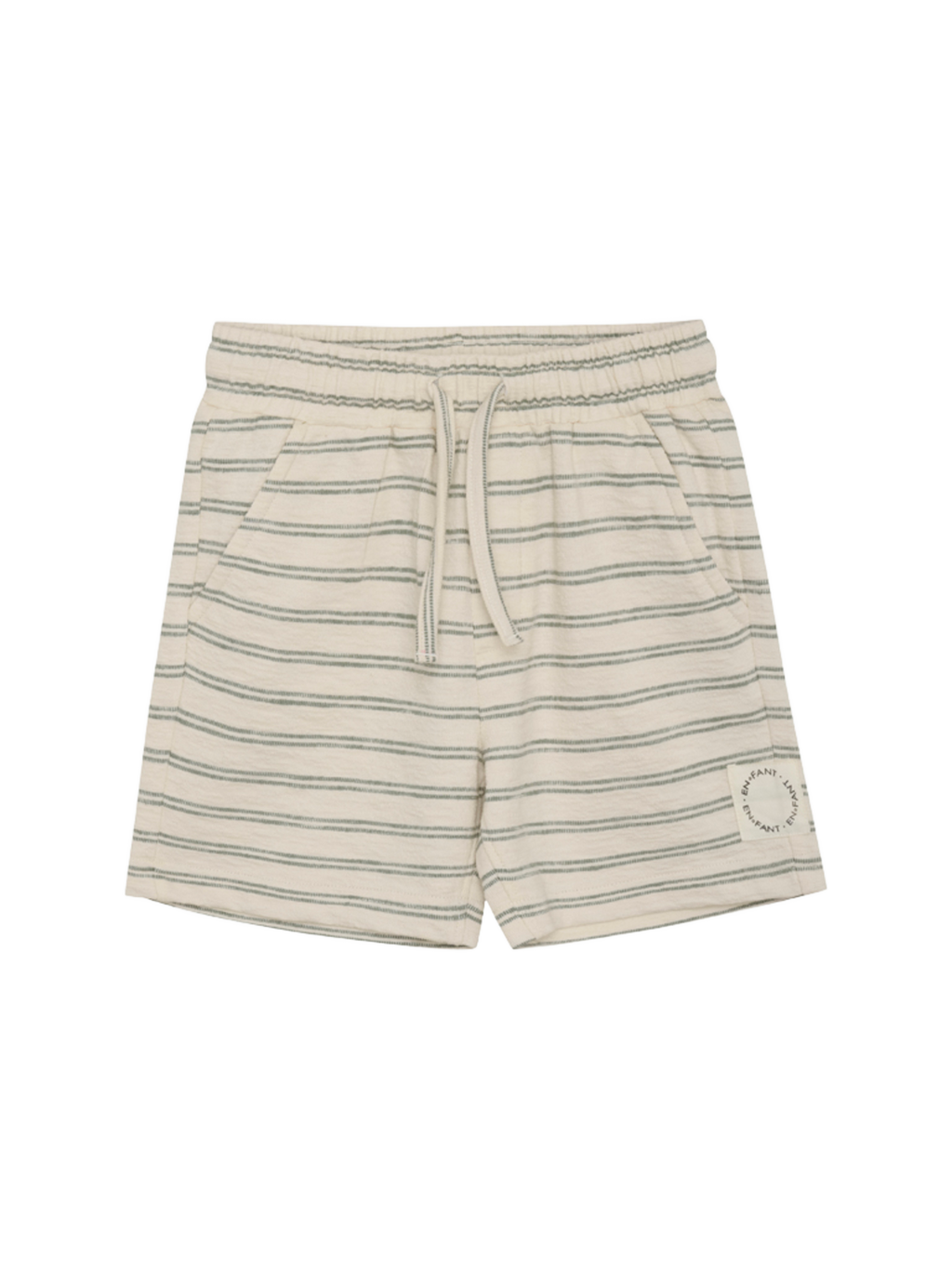 (230445) Shorts Stripes - Eggnog - MintMouse (Unicorner Concept Store)