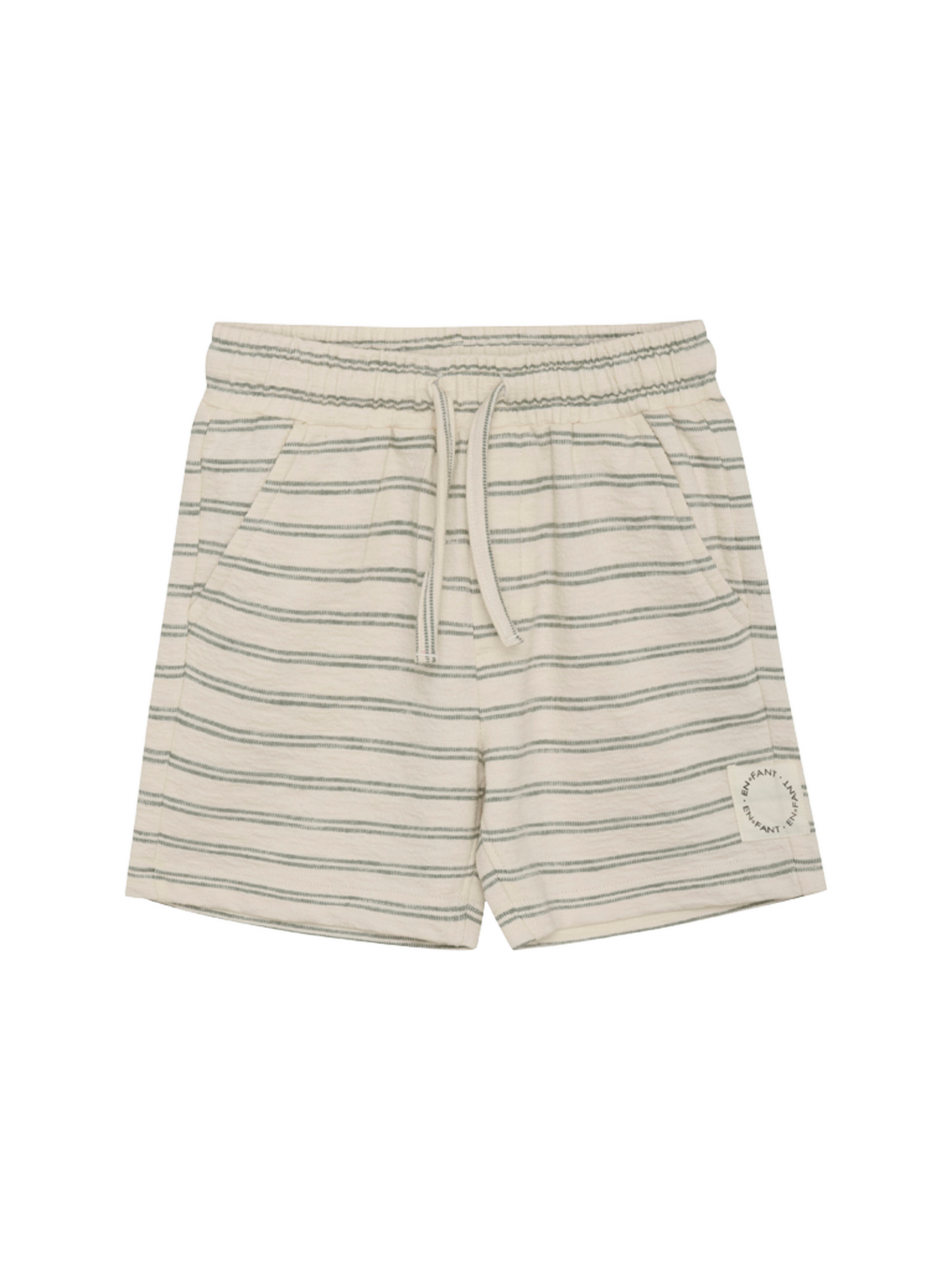 (230445) Shorts Stripes - Eggnog - MintMouse (Unicorner Concept Store)