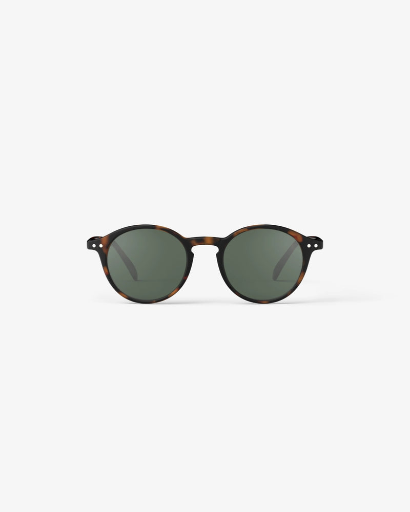 Adult sunglasses | #D Tortoise Green Lenses