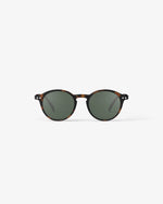 Adult sunglasses | #D Tortoise Green Lenses
