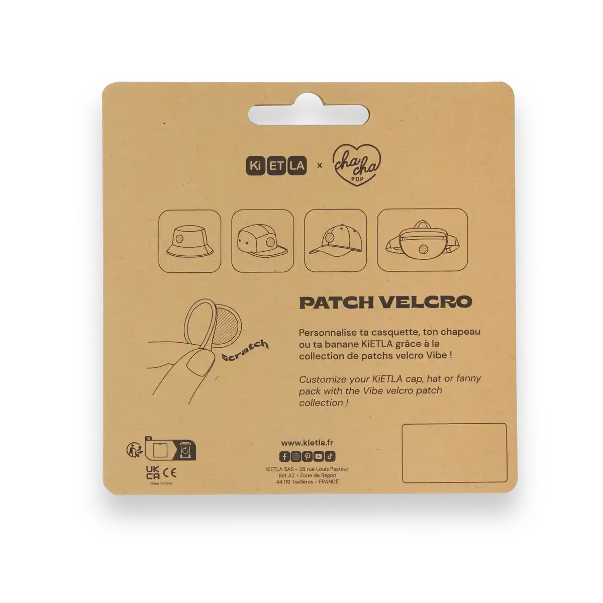 [PATCH16TYPO] Typo velcro Patch - MintMouse (Unicorner Concept Store)