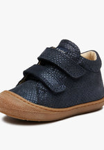 Naturino Cocoon VL - Suede  Met. Dots Blue