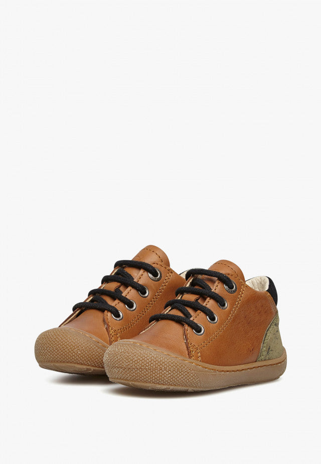 Naturino Romy - Suede Sole - Cognac Stone