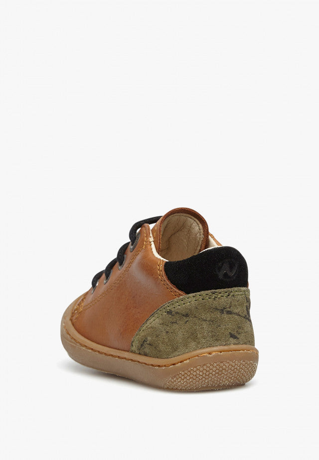 Naturino Romy - Suede Sole - Cognac Stone