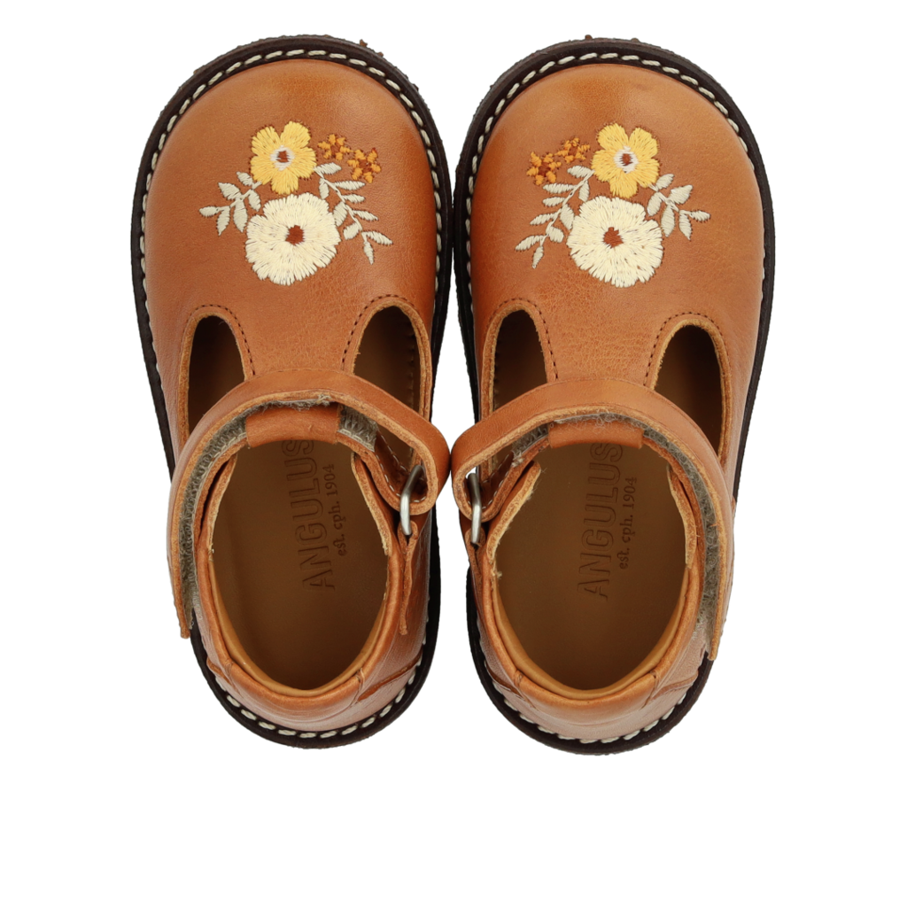 (3486-101) Classic Mary Jane with flowers - MintMouse (Unicorner Concept Store)